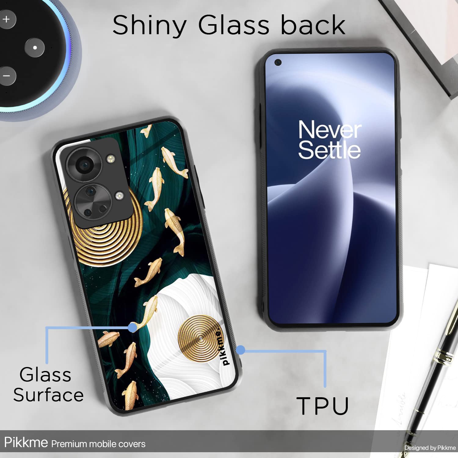Pikkme OnePlus Nord 2T 5G Flower back cover – photo 3