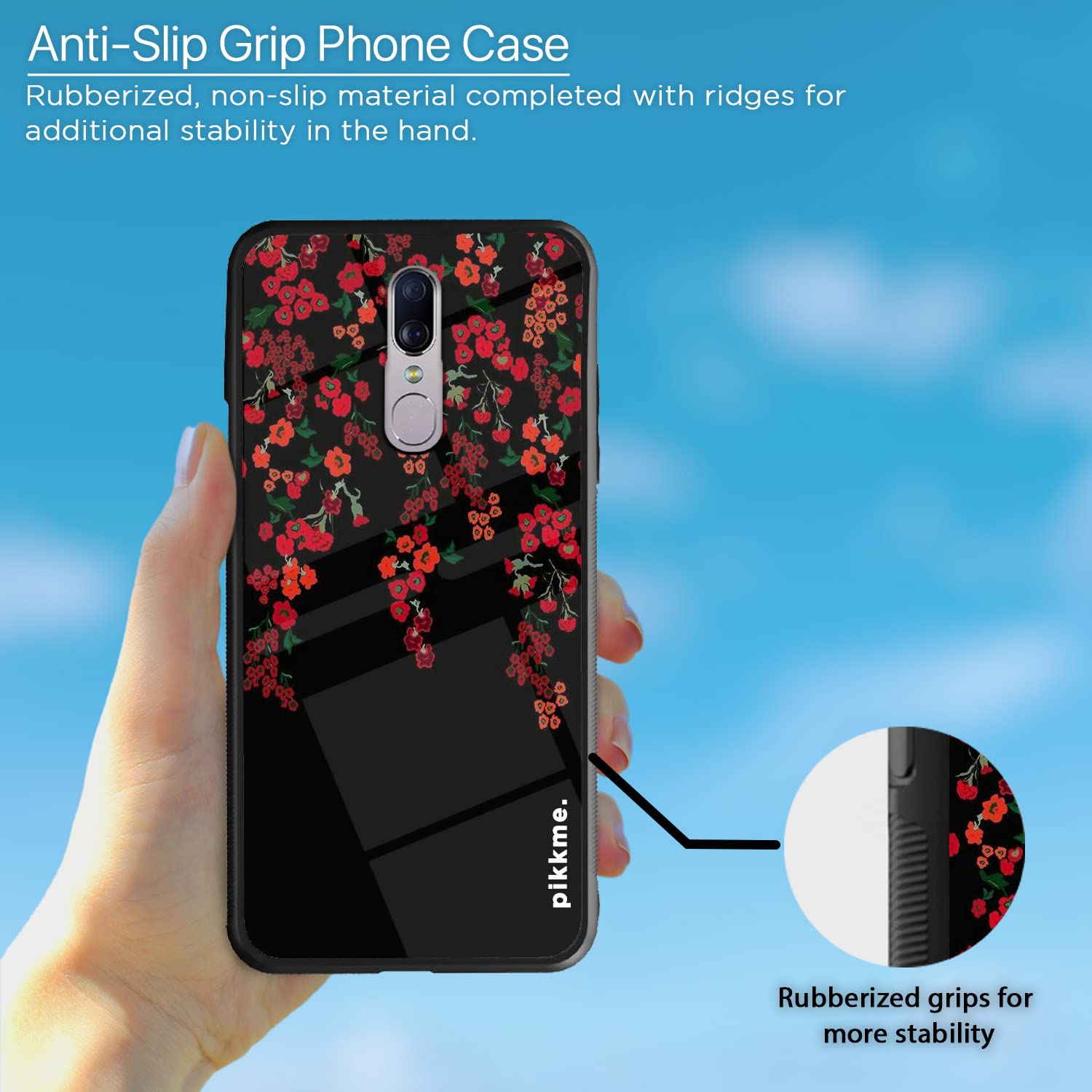 Pikkme Oppo F11 Flower phone cover – photo 5