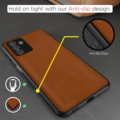 Samsung M13 4G mobile back cover in camel by Pikkme – photo 2