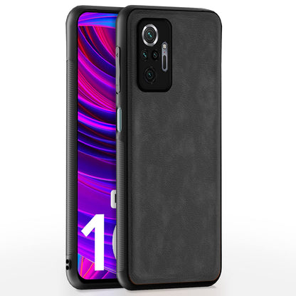 Redmi Note 10 Pro/Note 10 Pro Max Leather mobile back cover in grey by Pikkme