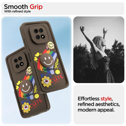 Pikkme Realme C63 5G Soft Silicone brown back cover – photo 2