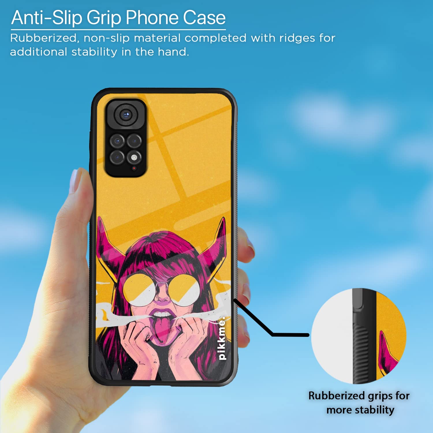 Redmi Note 11/Note 11s Hybrid back cover by Pikkme – photo 5