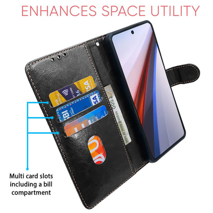 iQOO 12 5G flip case in black & brown by Pikkme – photo 4