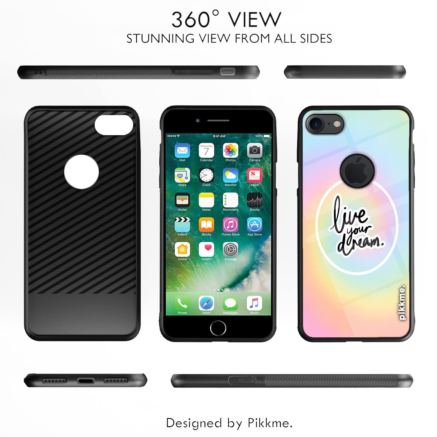iPhone 7/8 Hybrid back cover by Pikkme – photo 2