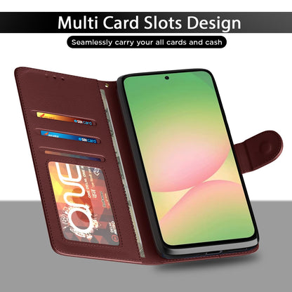 Pikkme brown Wallet flip case for Samsung A36 5G – photo 5