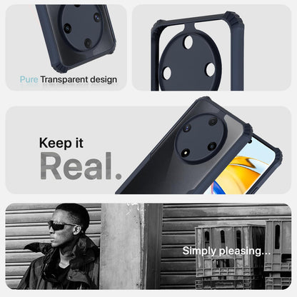 Pikkme blue Clear back cover for Honor X9b 5G Ultra – photo 4