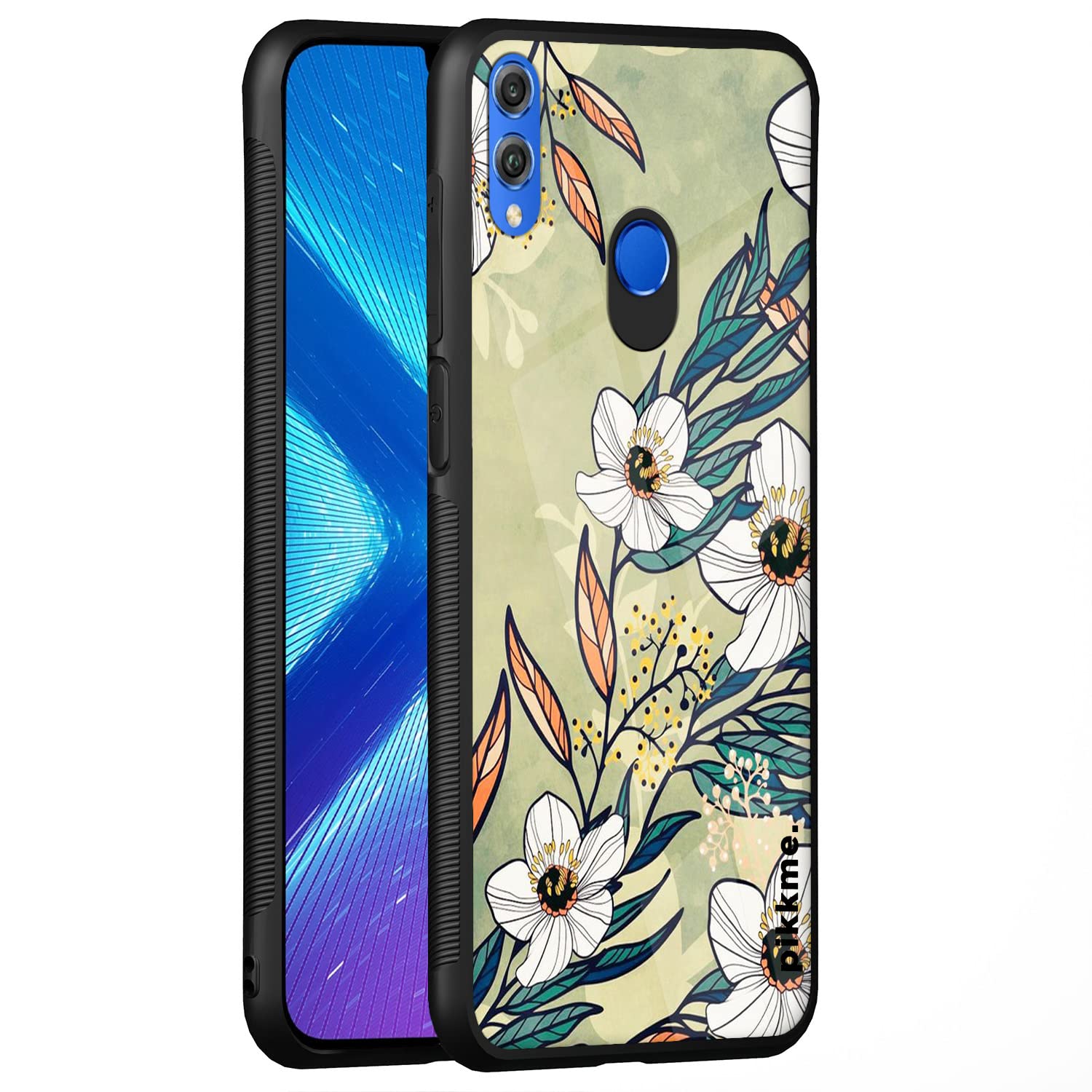 Pikkme Flower mobile cover for Honor 8X