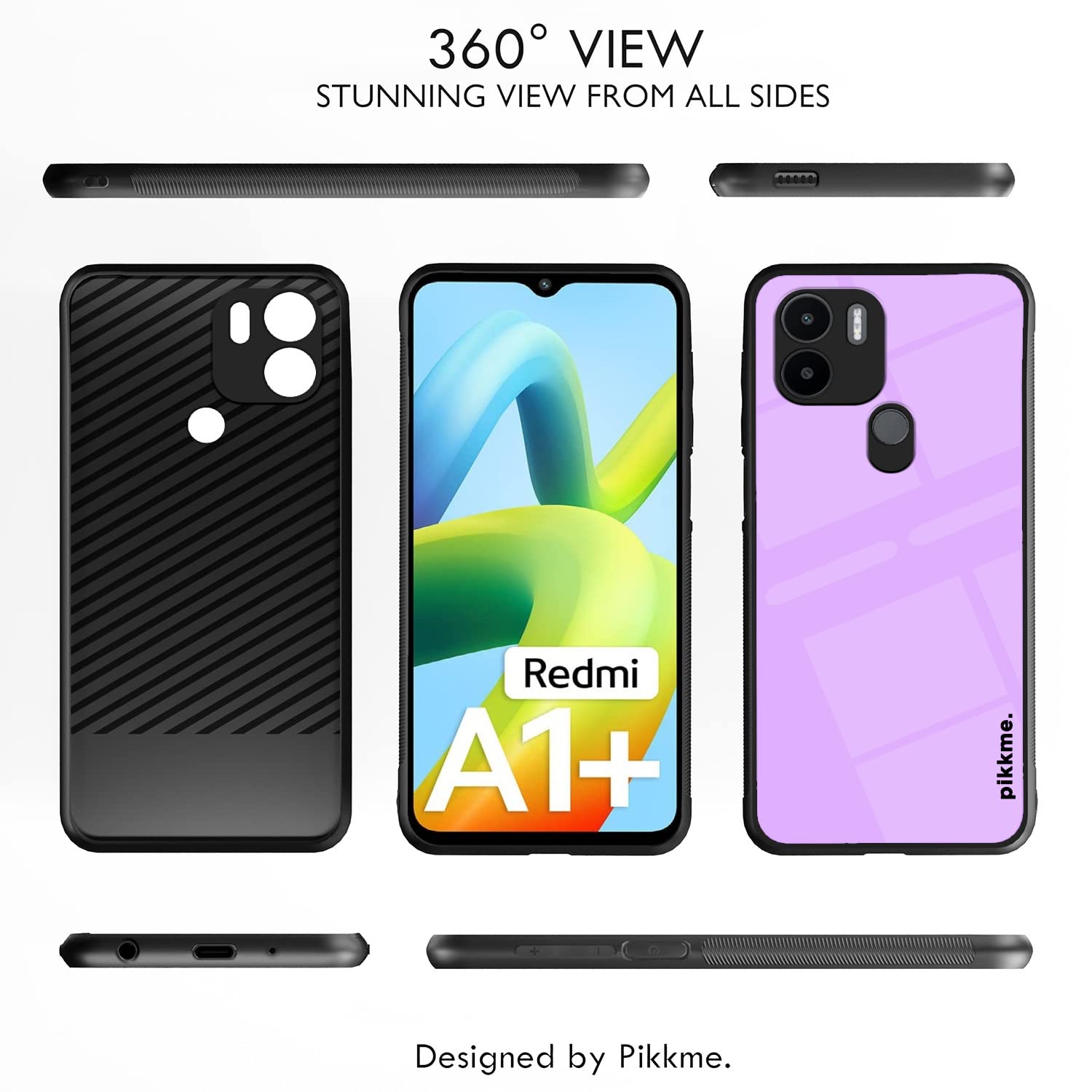 Pikkme Hybrid phone cover for Redmi A1 Plus/A2 Plus/Poco C50 – photo 2