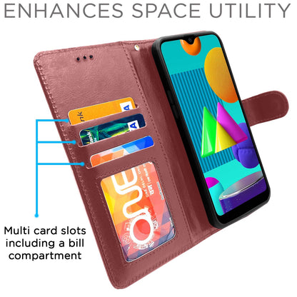 Brown flip cover for Samsung M01 – Pikkme – photo 5