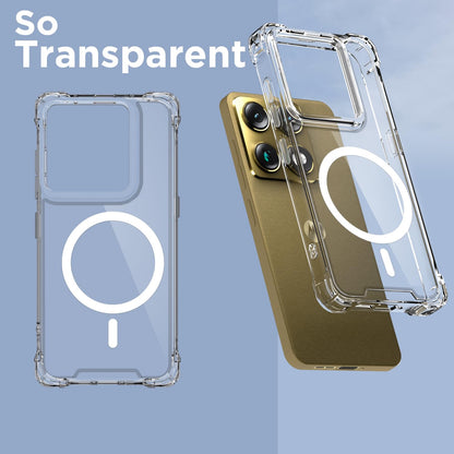 Pikkme transparent mag-safe MagSafe mobile back cover for Moto Signature 5G – photo 2