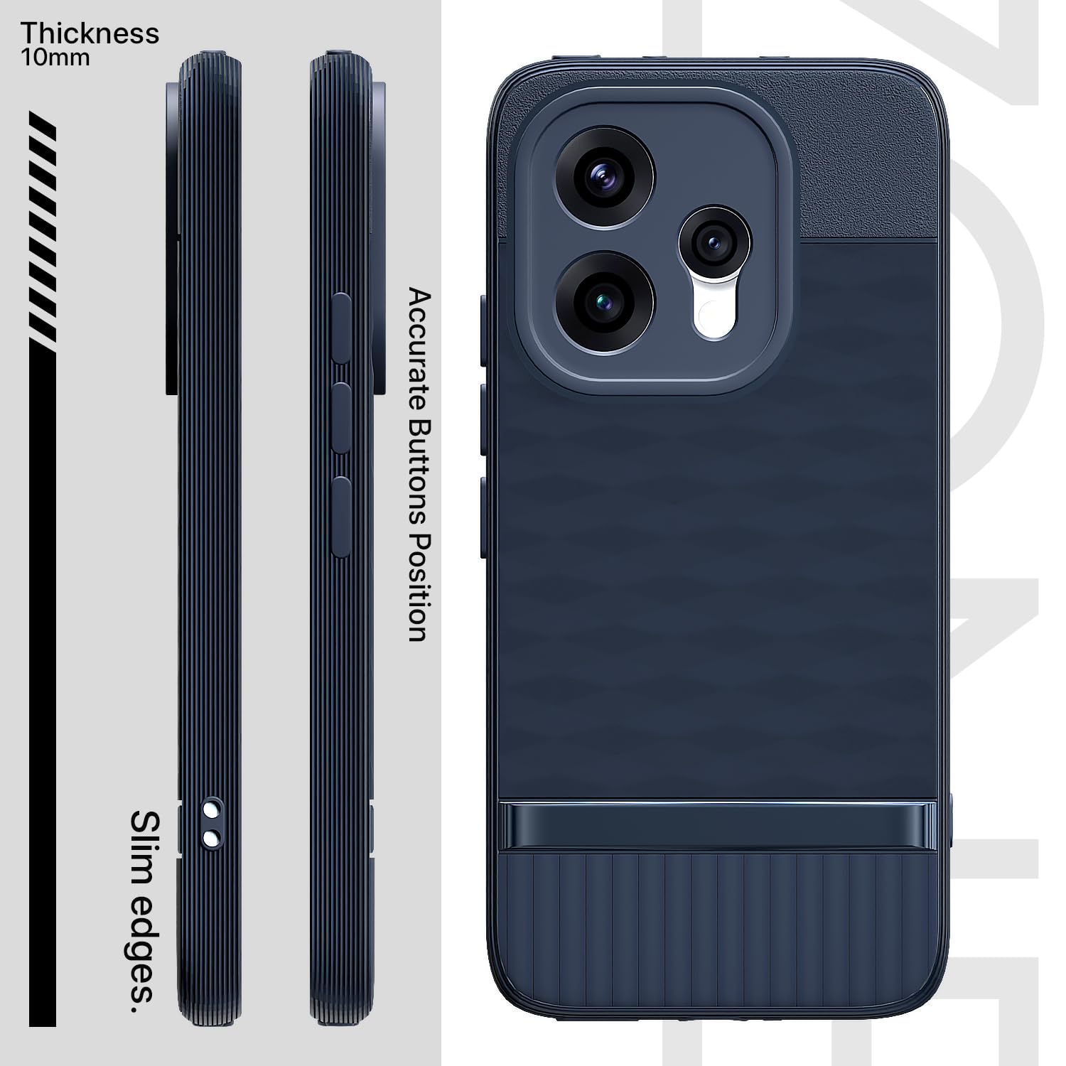 Pikkme Oppo Reno 15 5G blue back cover – photo 3