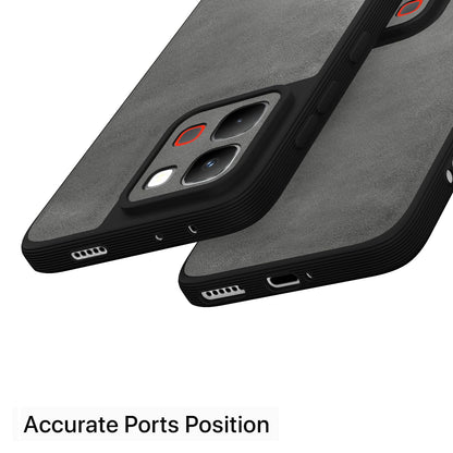 Grey Leather phone cover for Infinix Note Edge 5G – Pikkme – photo 4