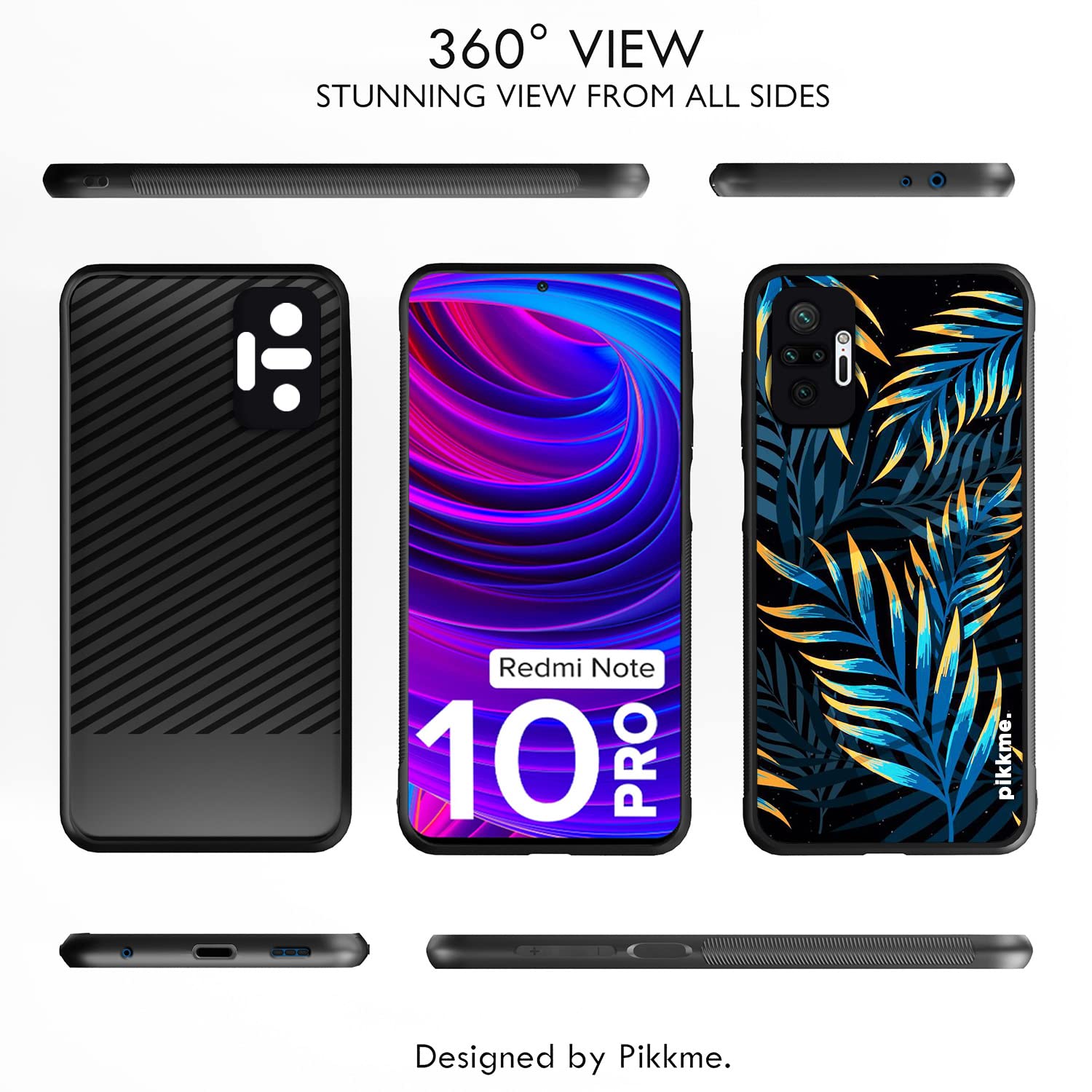 Redmi Note 10 Pro/Note 10 Pro Max Flower back cover by Pikkme – photo 2