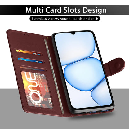 Pikkme brown mobile flip cover for Realme C100x – photo 5