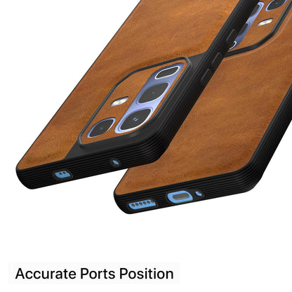Pikkme Infinix Note 50s 5G Leather brown back cover – photo 4