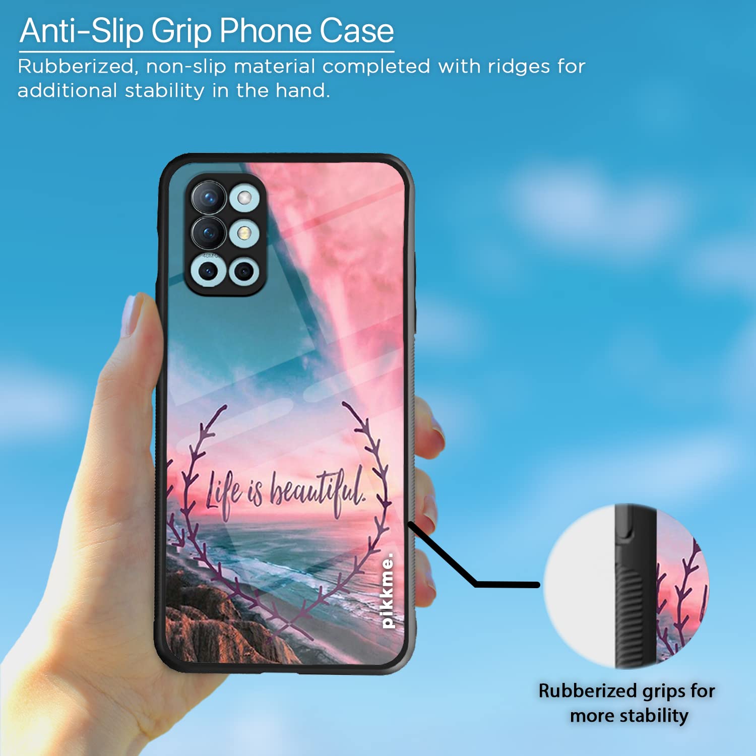 OnePlus 8T Hybrid back cover by Pikkme – photo 5