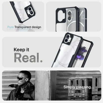 Black Hybrid mobile cover for Nothing Phone 1 – Pikkme – photo 5