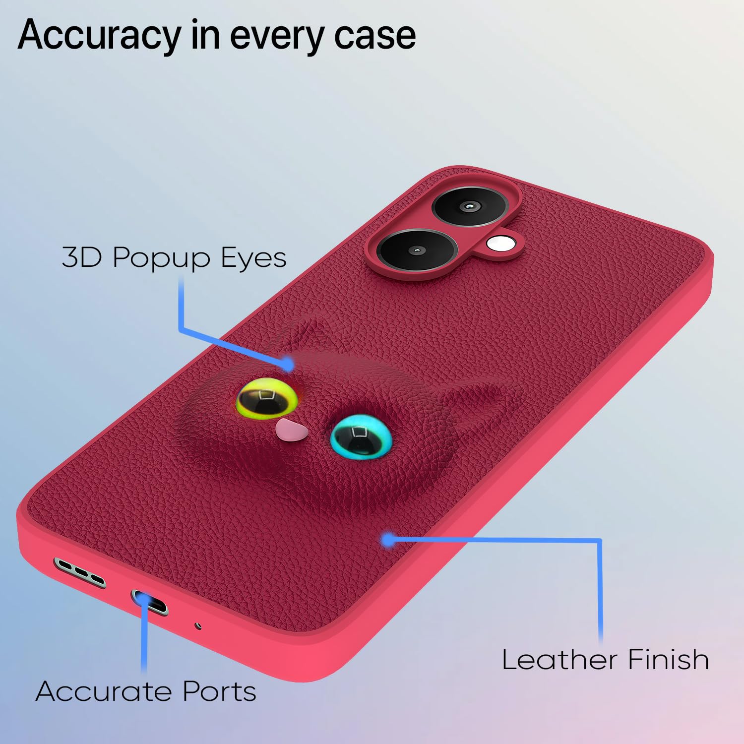 Pikkme Redmi 13C/Poco M6 5G pink back cover – photo 4