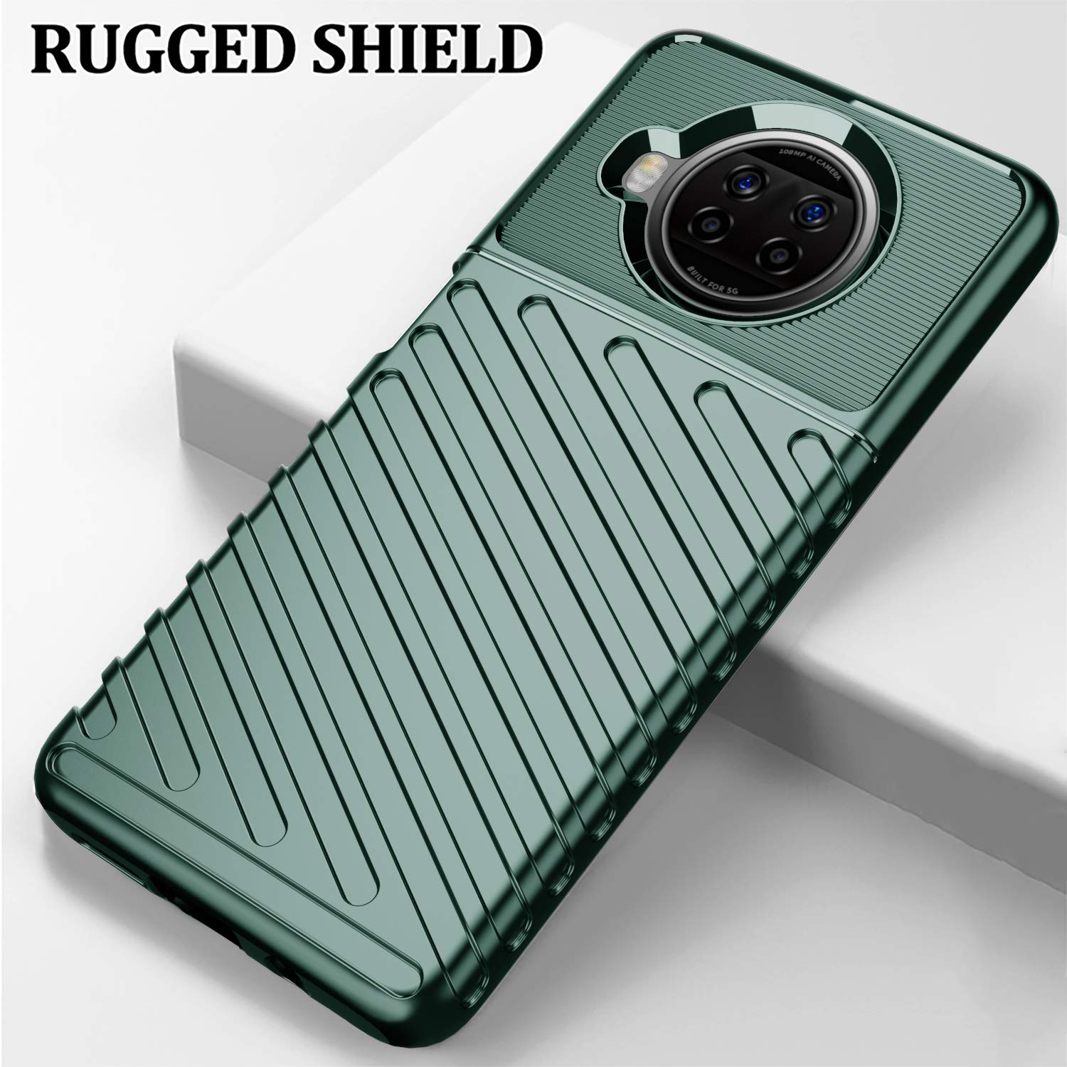 Green phone cover for Mi 10i – Pikkme – photo 2