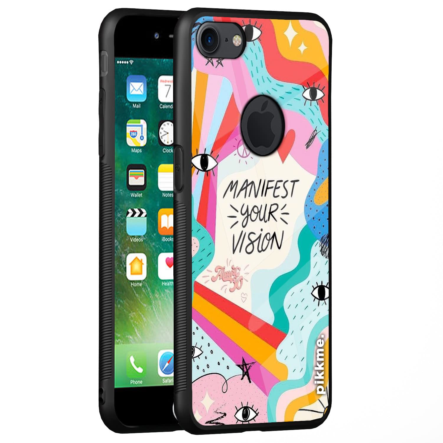 Pikkme iPhone 7/8 Hybrid mobile cover