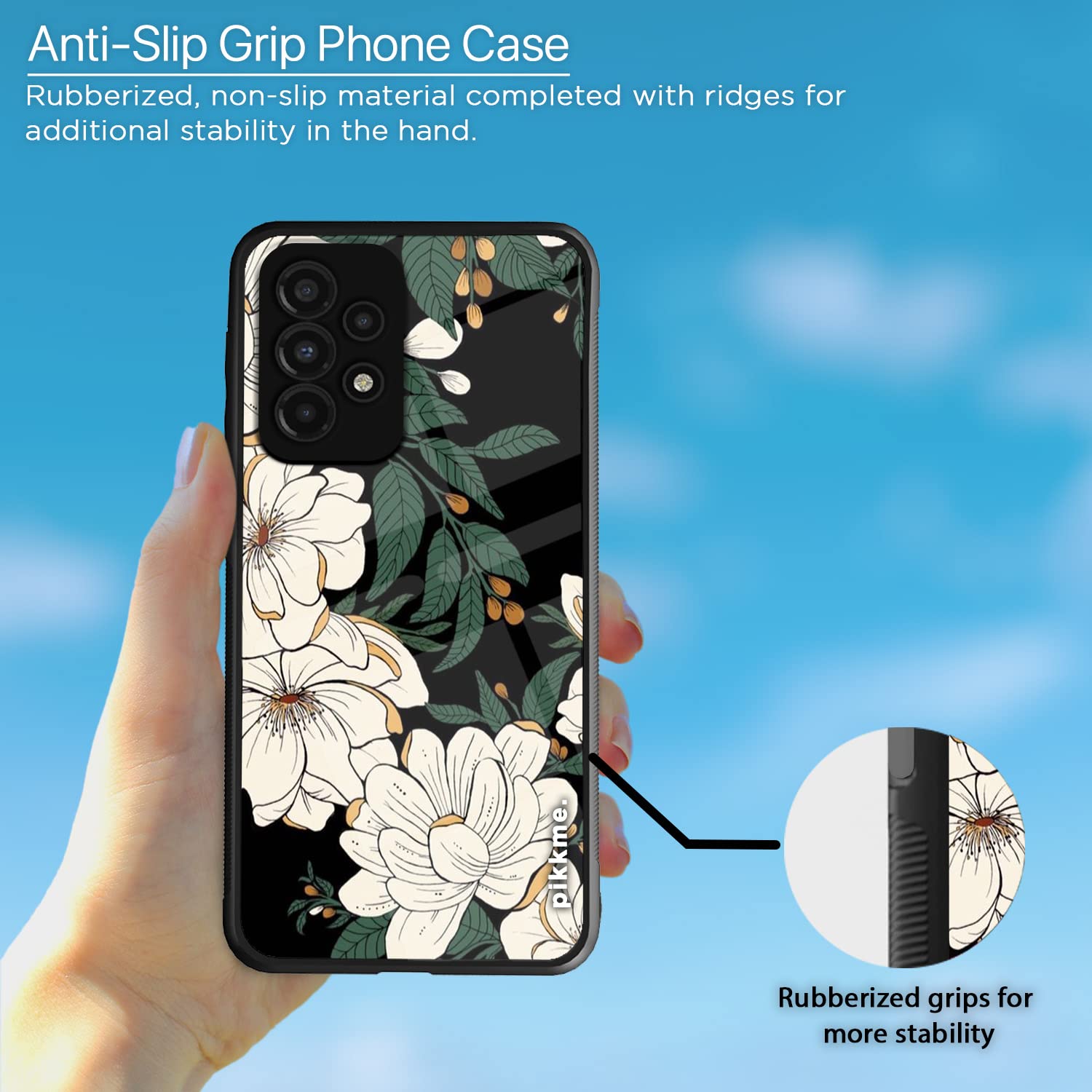 Pikkme Samsung A13 4G Flower phone cover – photo 5