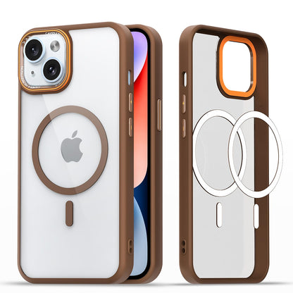 Pikkme iPhone 14 MagSafe brown mag-safe phone cover