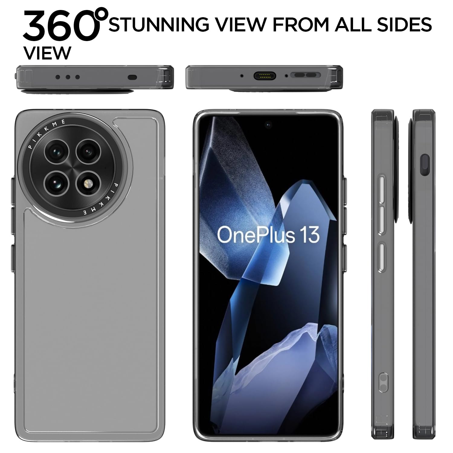 Pikkme OnePlus 13 5G Hybrid transparent back cover – photo 5