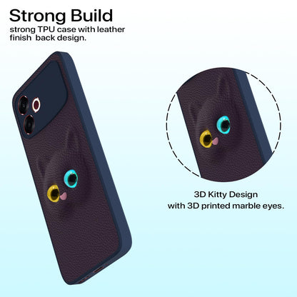 Purple Kitty phone cover for Oppo F33 Pro 5G – Pikkme – photo 2