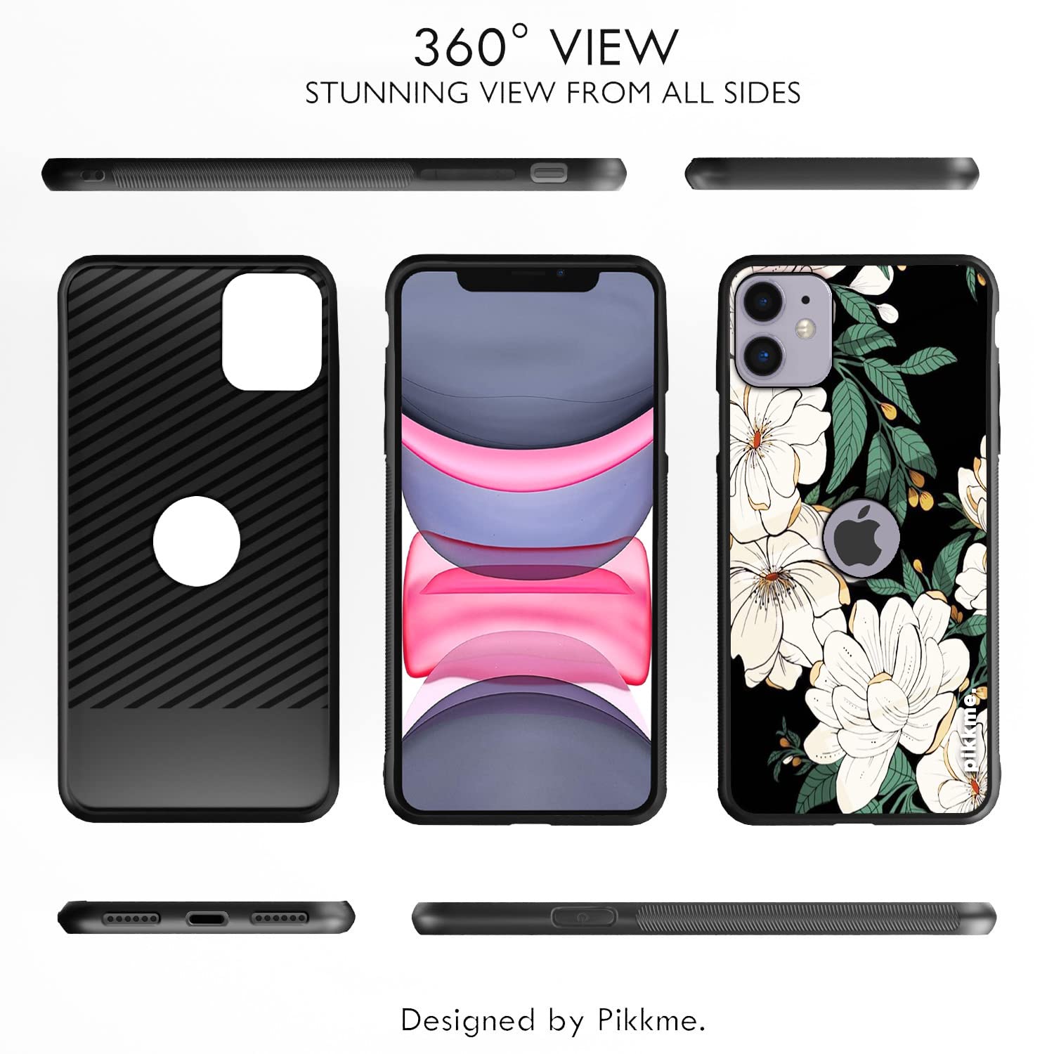 iPhone 11 Flower phone cover by Pikkme – photo 2