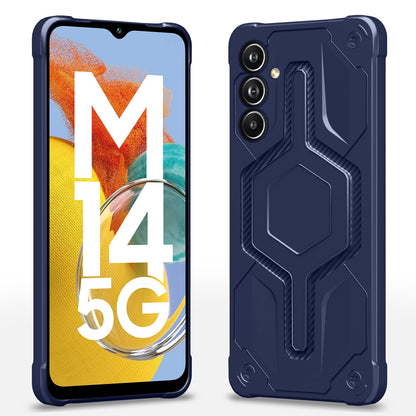 Pikkme Samsung M14 5G blue back cover