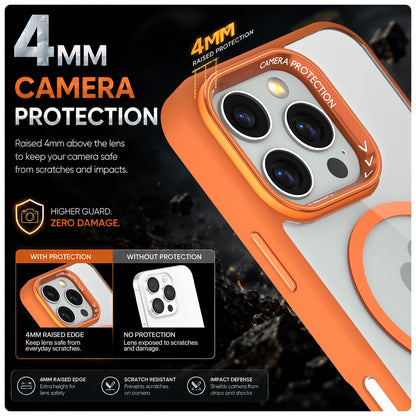 Pikkme iPhone 16 Pro orange mag-safe back cover – photo 4
