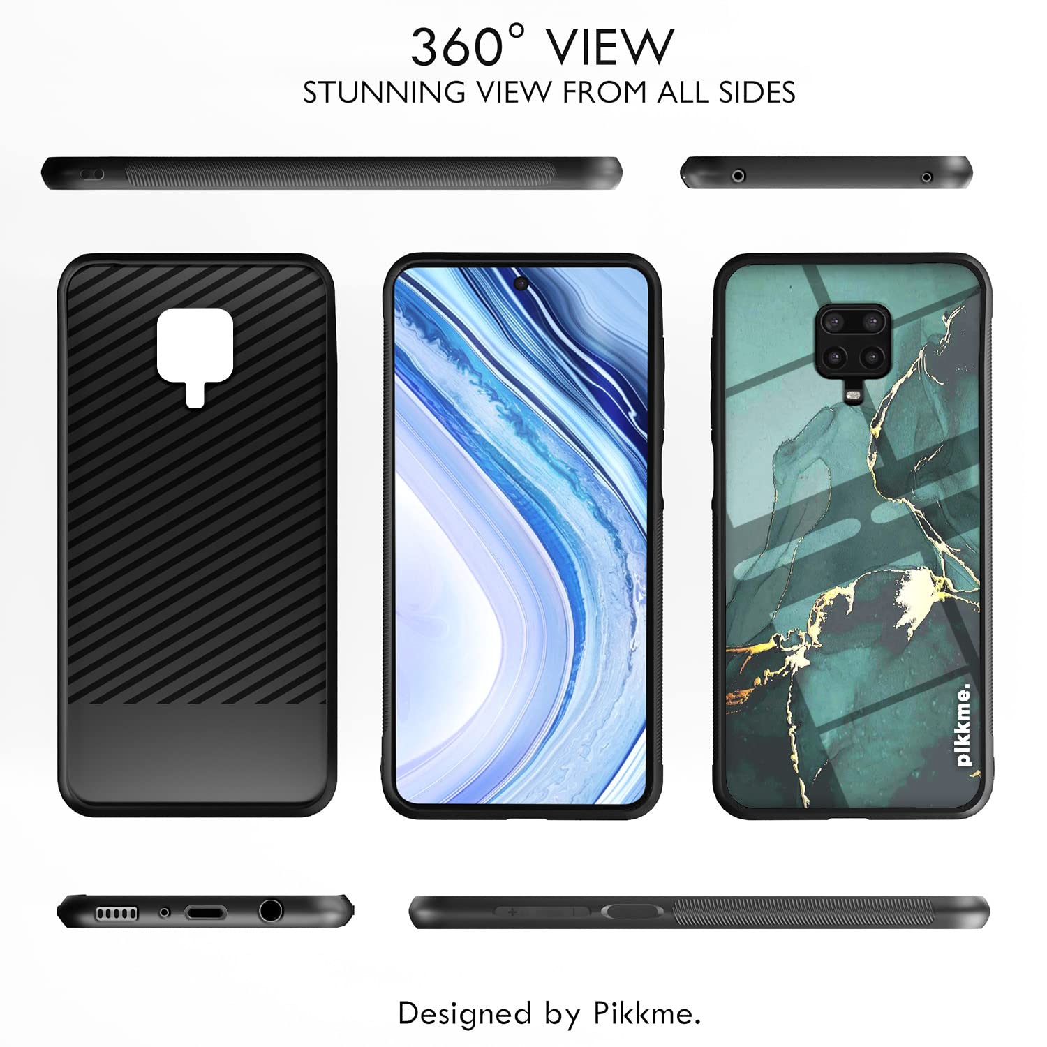 Redmi Note 9 Pro/Note 9 Pro Max/Poco M2 Pro/Note 10 Lite Hybrid back cover by Pikkme – photo 2
