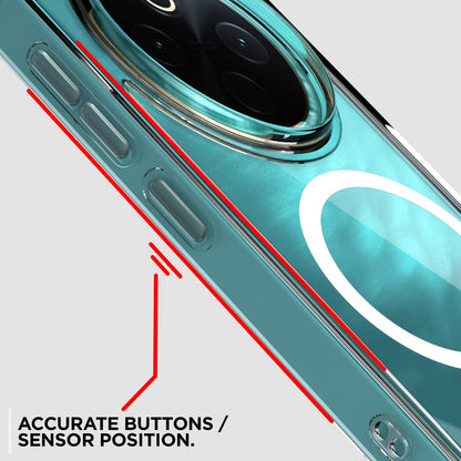 Pikkme Vivo T4/iQOO Z10 5G transparent mag-safe phone cover – photo 6
