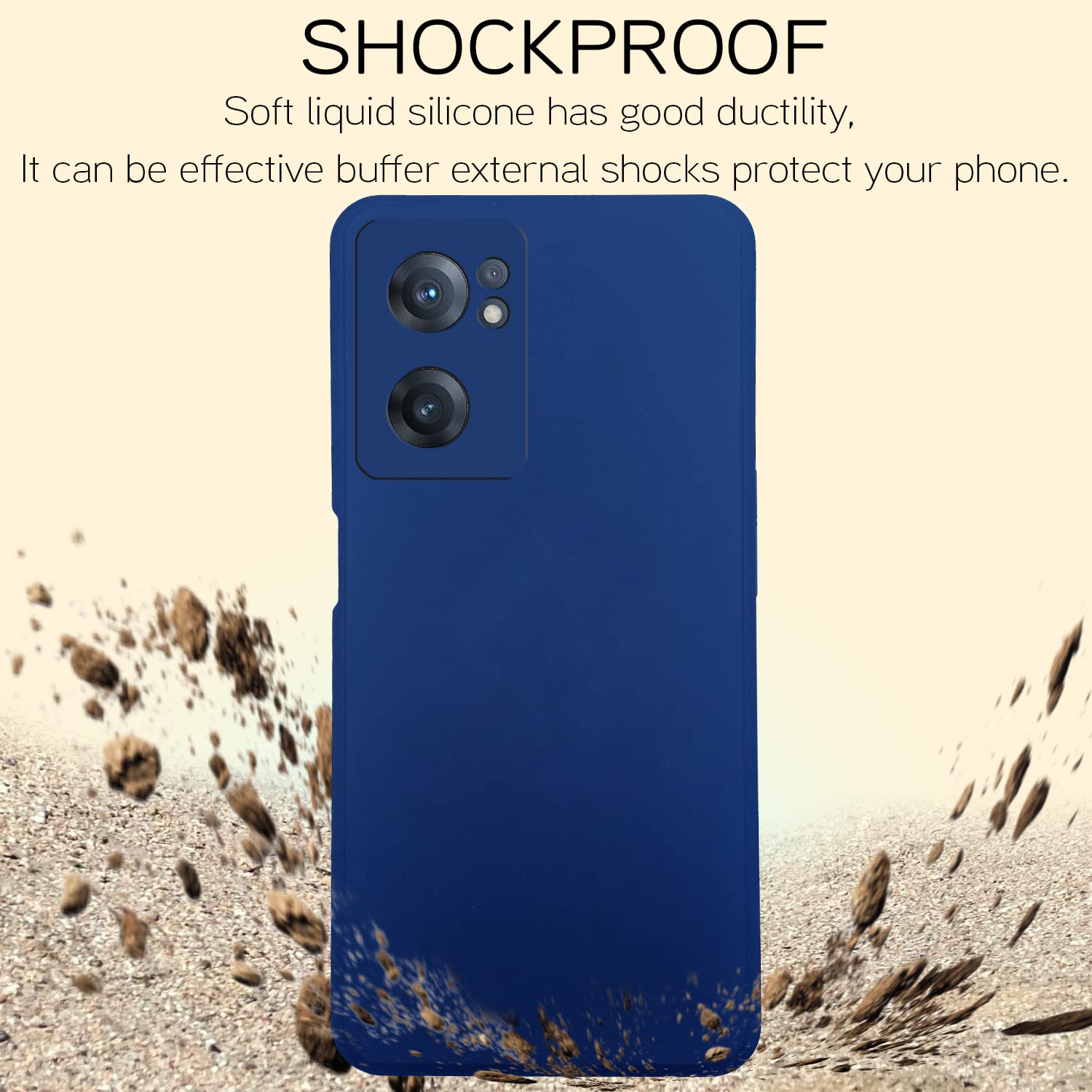 Pikkme blue back cover for OnePlus Nord CE 2 5G – photo 6
