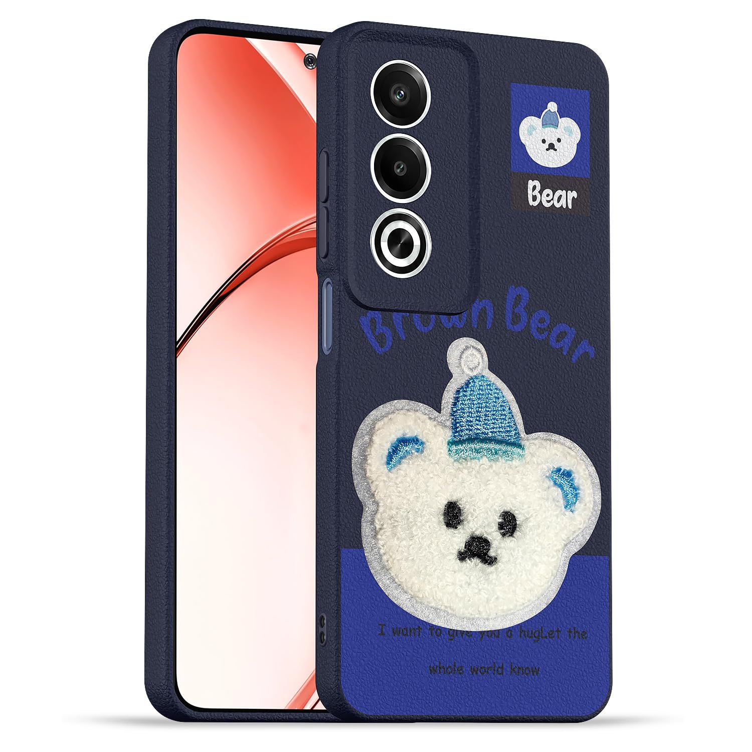 Oppo K12x 5G phone cover in blue by Pikkme