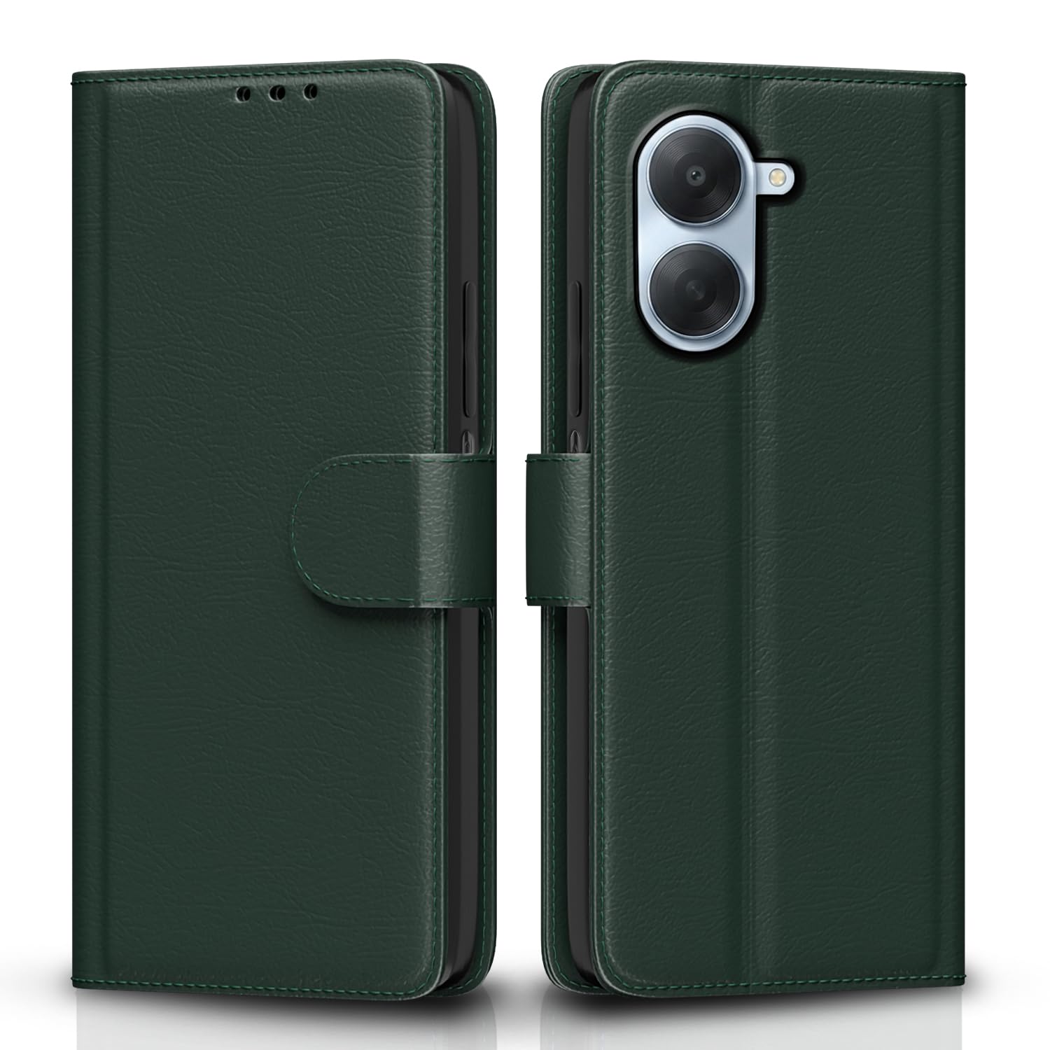 Pikkme green flip cover for Redmi A7
