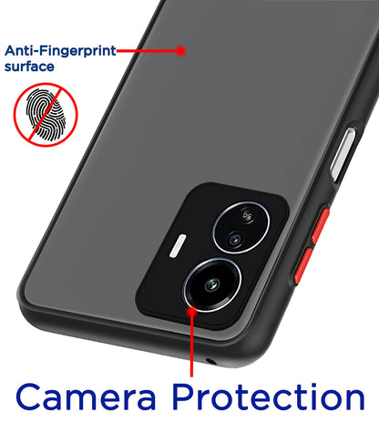 Black phone cover for iQOO Z6 Lite 5G – Pikkme – photo 2