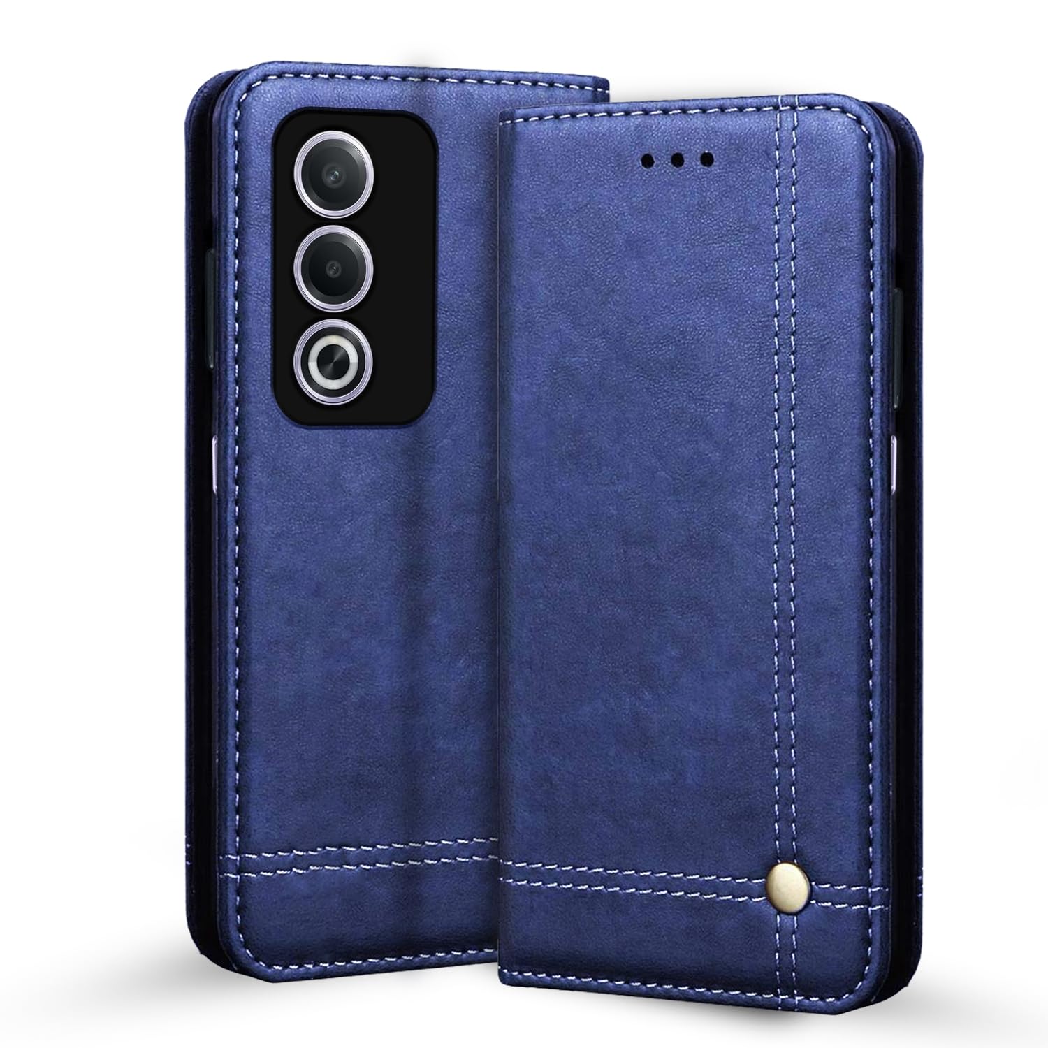 Pikkme blue flip cover for Oppo A3 Pro 5G – photo 8