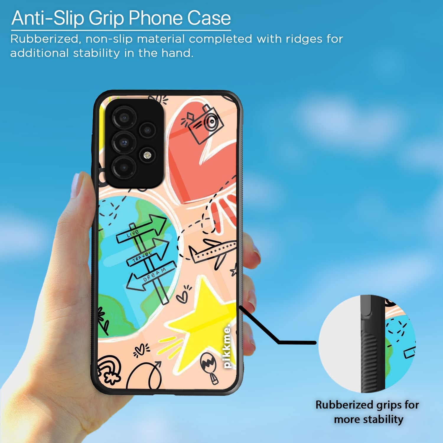 Pikkme Samsung A13 4G Hybrid phone cover – photo 5