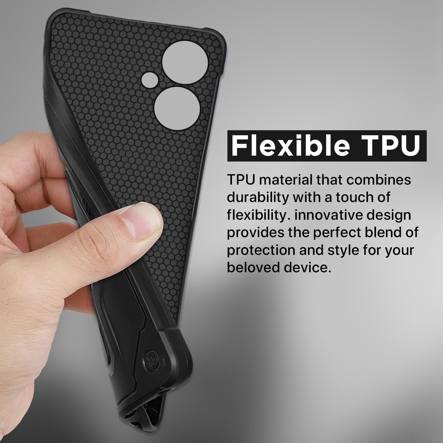 Redmi 13C 5G phone cover in black by Pikkme – photo 7