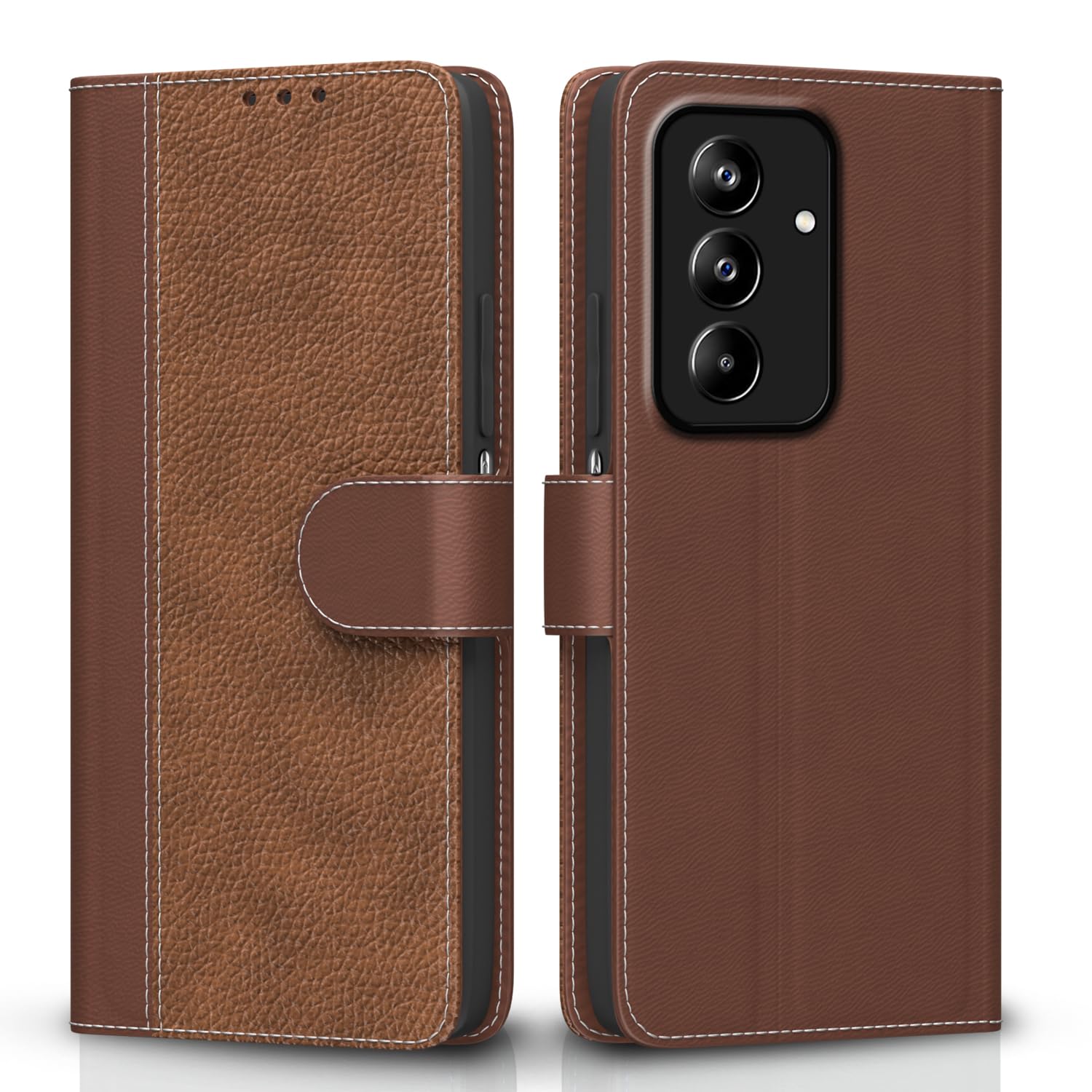 Tan flip cover for Samsung M47/A27 5G – Pikkme