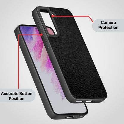 Black Leatherback mobile back cover for Samsung S21 FE 5G – Pikkme – photo 3