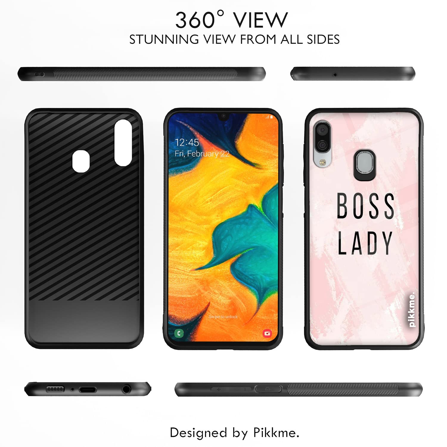 Hybrid Back cover for Samsung A20/A30/M10s – Pikkme – photo 2