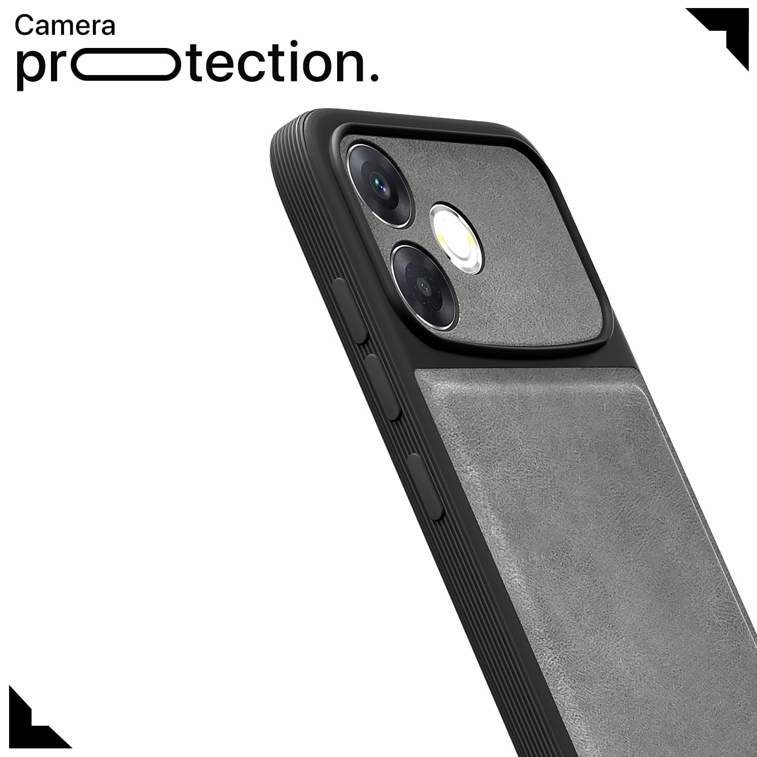 Pikkme grey back cover for Oppo F33 Pro 5G – photo 5