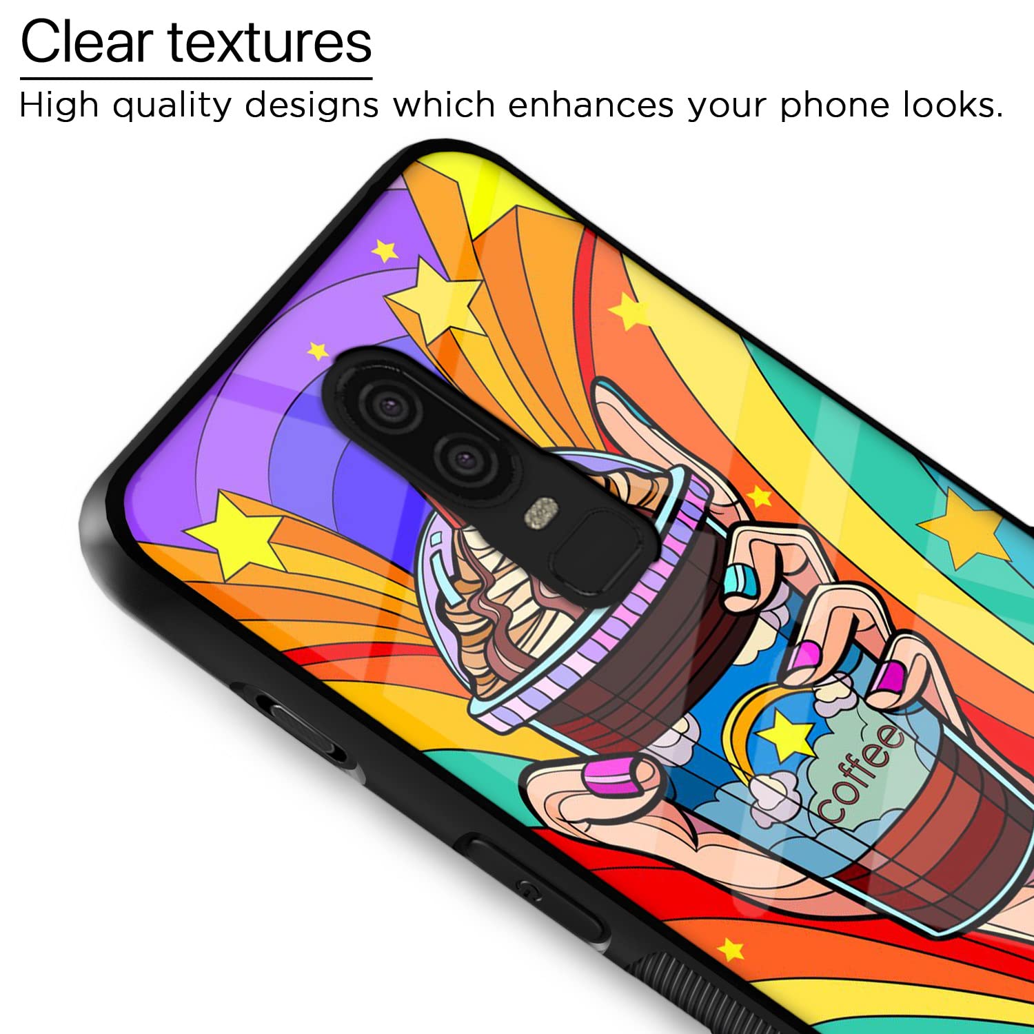 Pikkme OnePlus 6 Hybrid mobile back cover – photo 4