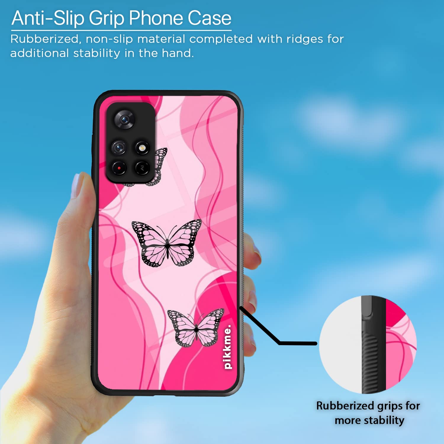 Pikkme Redmi Note 11T/Poco M4 Pro 5G Hybrid phone cover – photo 5