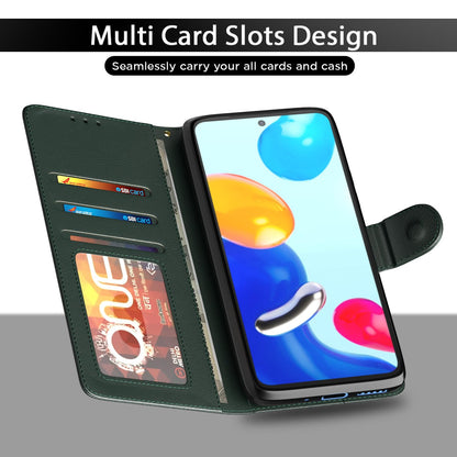 Pikkme Redmi Note 11/Note 11s green mobile flip cover – photo 5