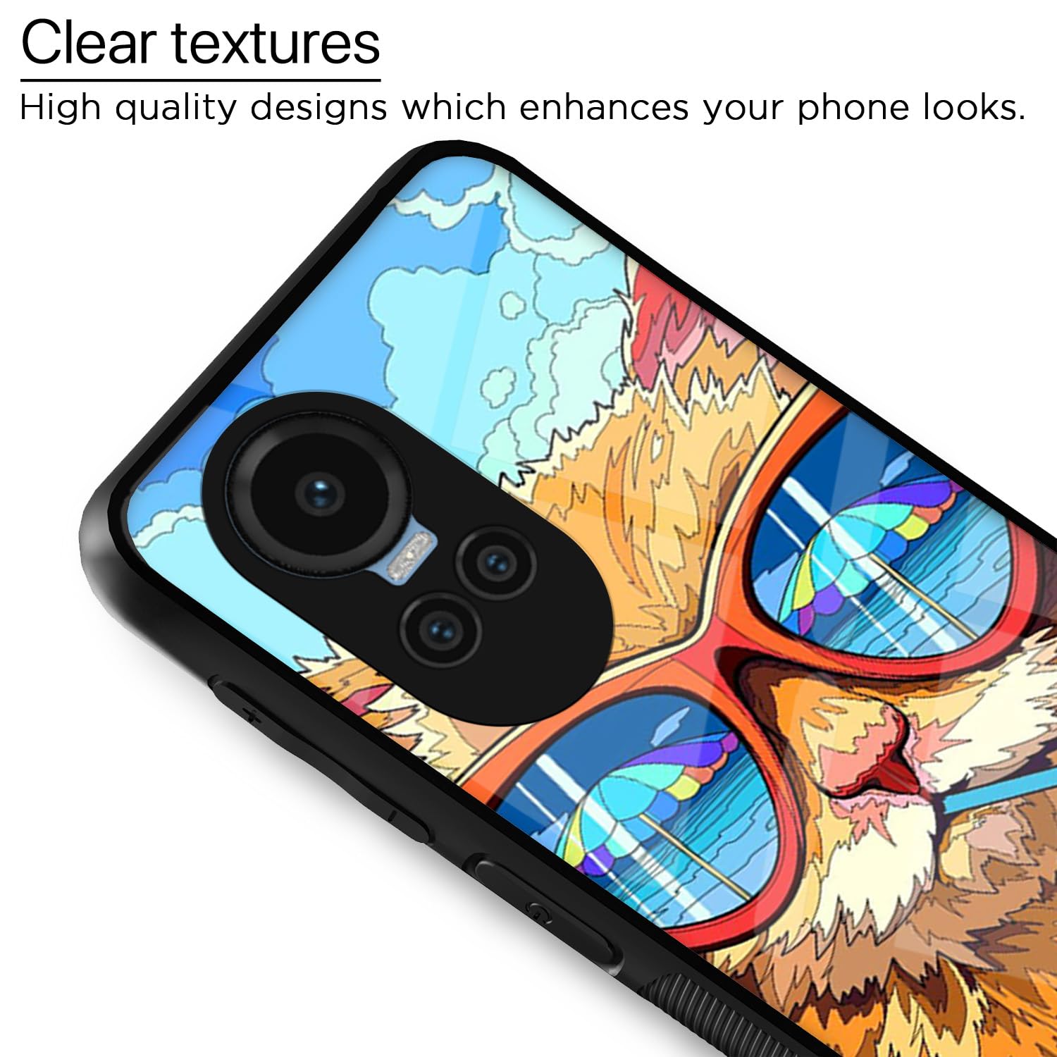 Pikkme Cat back cover for Oppo Reno 10 5G – photo 4