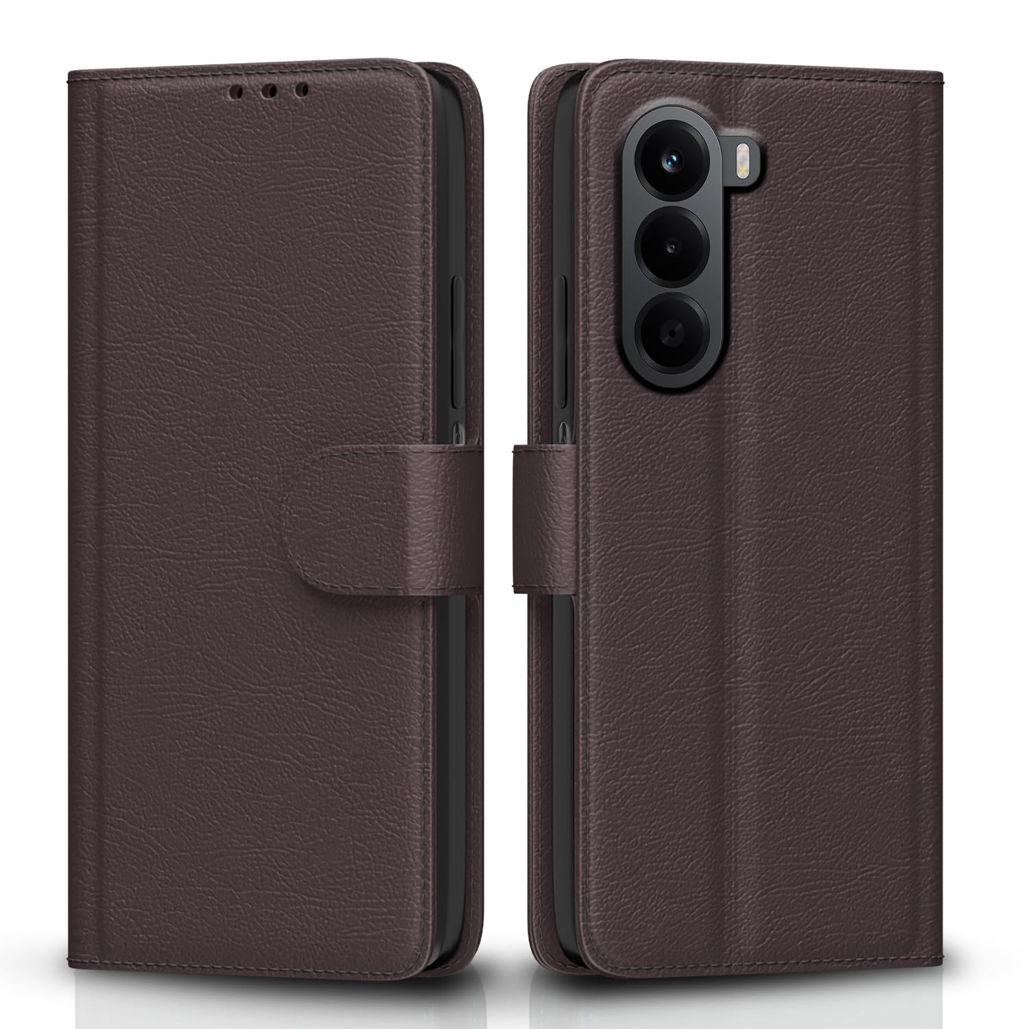 OnePlus Nord CE 6 Lite 5G Wallet flip cover in coffee by Pikkme