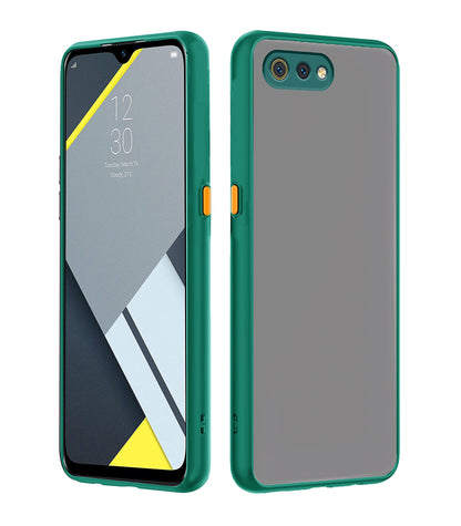 Realme C2 phone cover in green by Pikkme